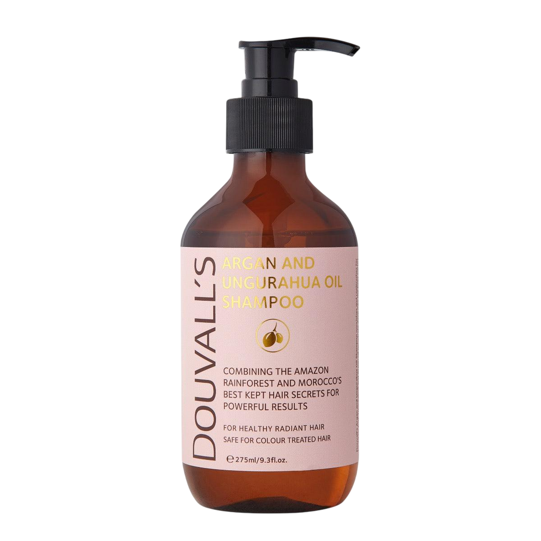 Douvall's Argan and Ungurahua Oil Shampoo for a simple dry hair routine