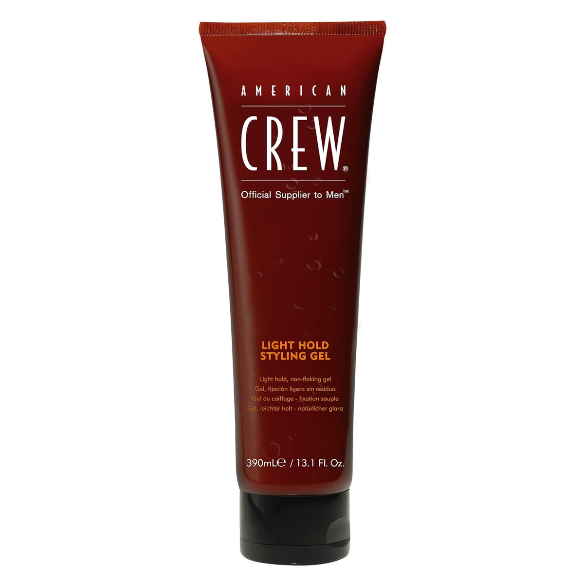 American Crew Light Hold Styling Gel 390ml tube product shot on white background