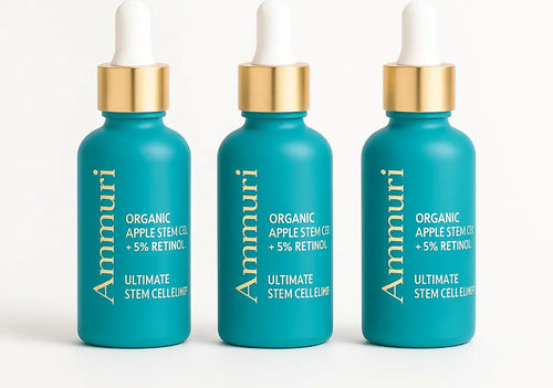 24-Hour Retinol 5% Serum with Apple Stem Cell | Anti-Ageing & Skin Renewal | Ammuri Beauty