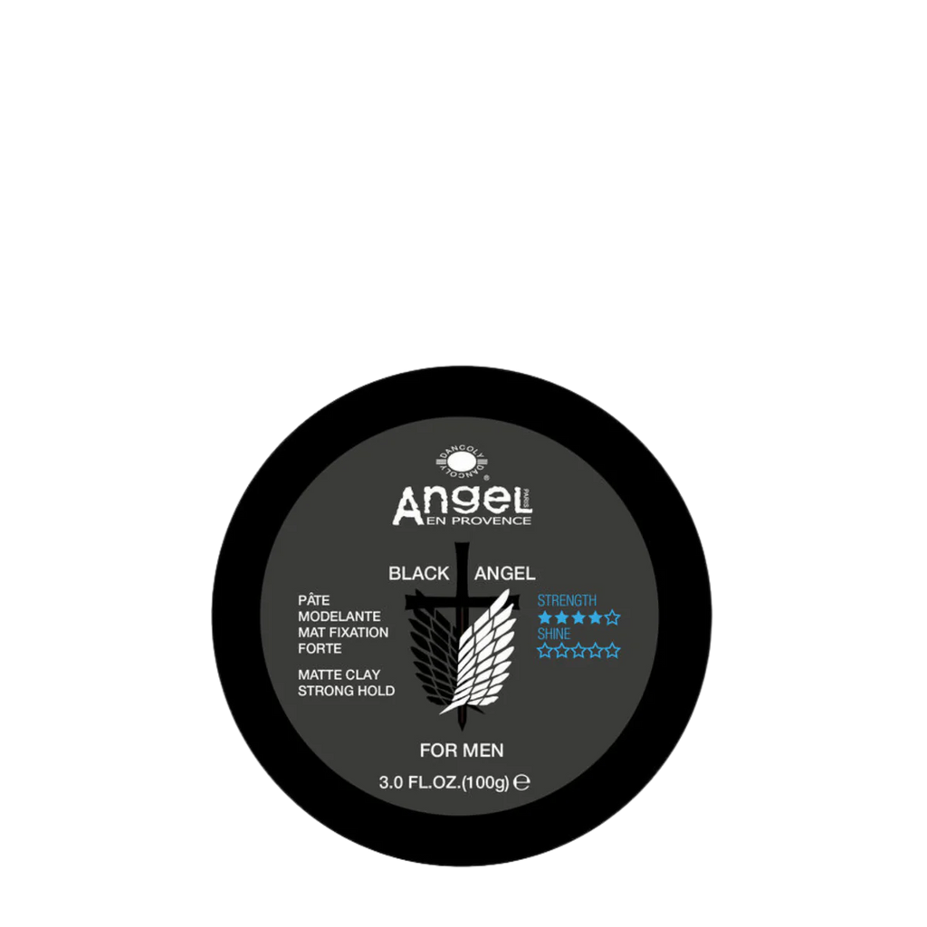Angel En Provence Black Angel For Men Strong Hold Matte Clay 100g