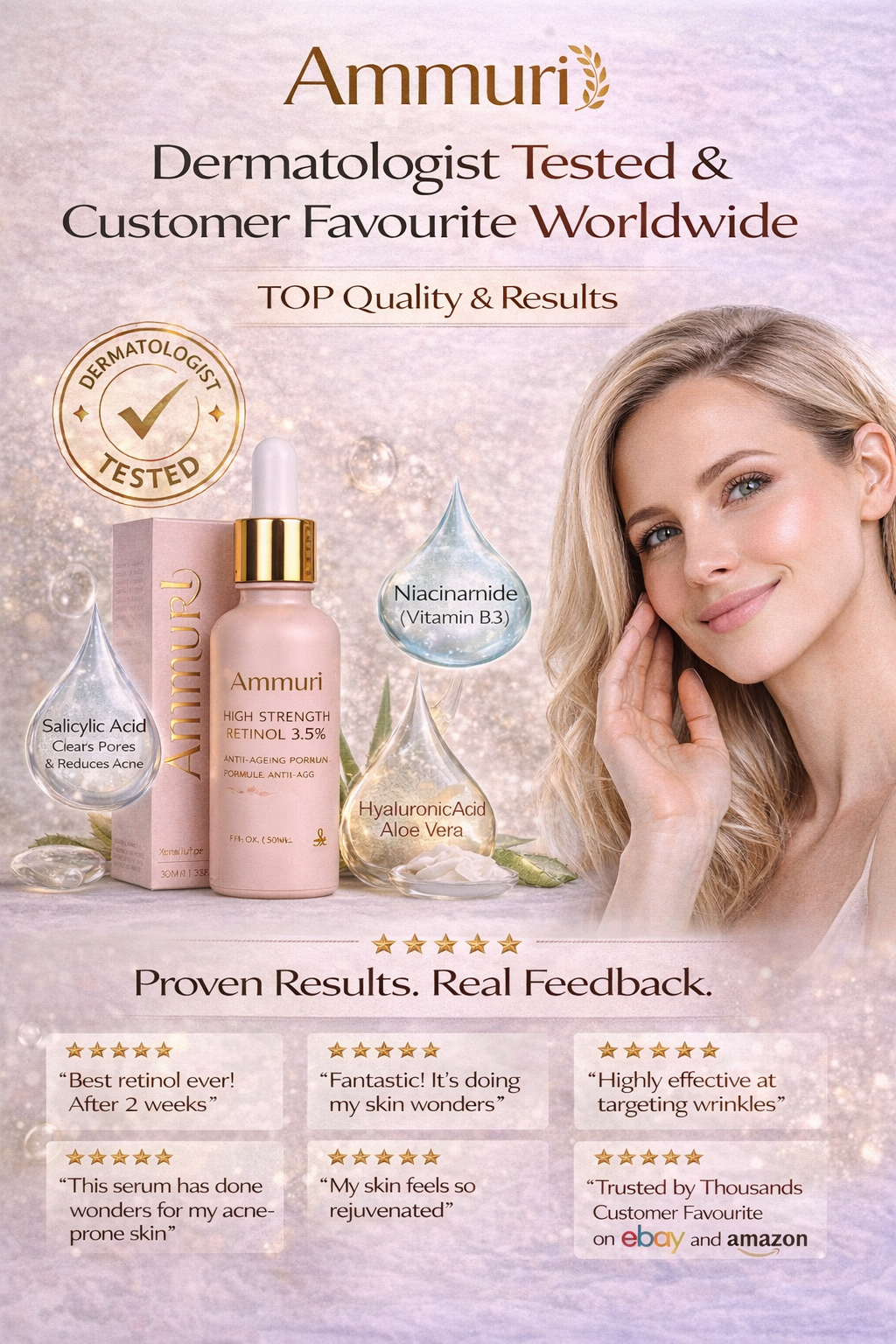 Ammuri Retinol 3.5% Serum lifestyle shot