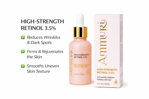 Ammuri Retinol 3.5% High Strength Serum | Anti-Ageing Face Serum