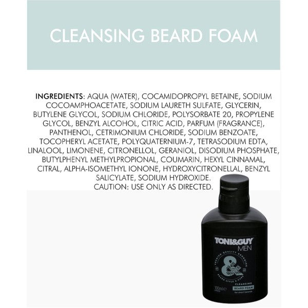 Toni And Guy Men Cleansing Beard Foam
