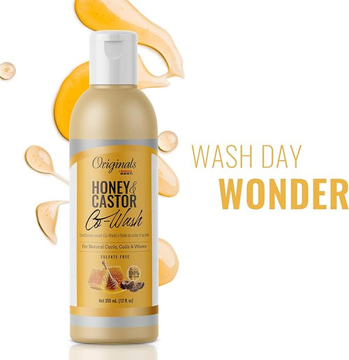 Africa's Best Originals Honey & Castor Co-Wash 355ml - alternate view