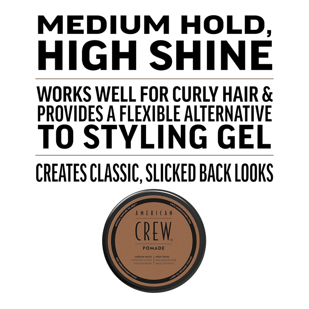 American Crew Pomade Medium Hold High Shine 85g - additional view 3