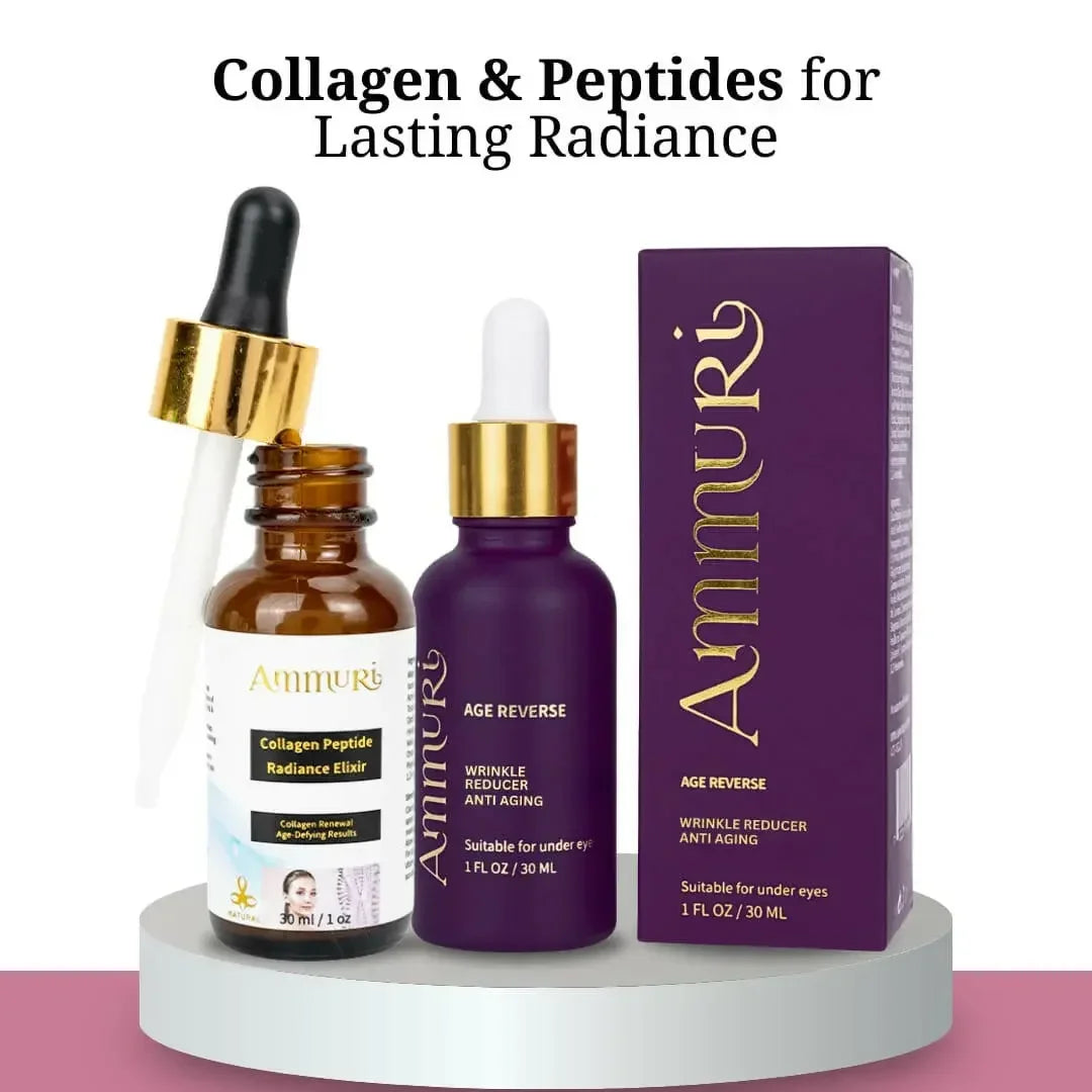 Collagen Peptide Skincare Elixir Set for Firming & Youthful Skin | Ammuri-4