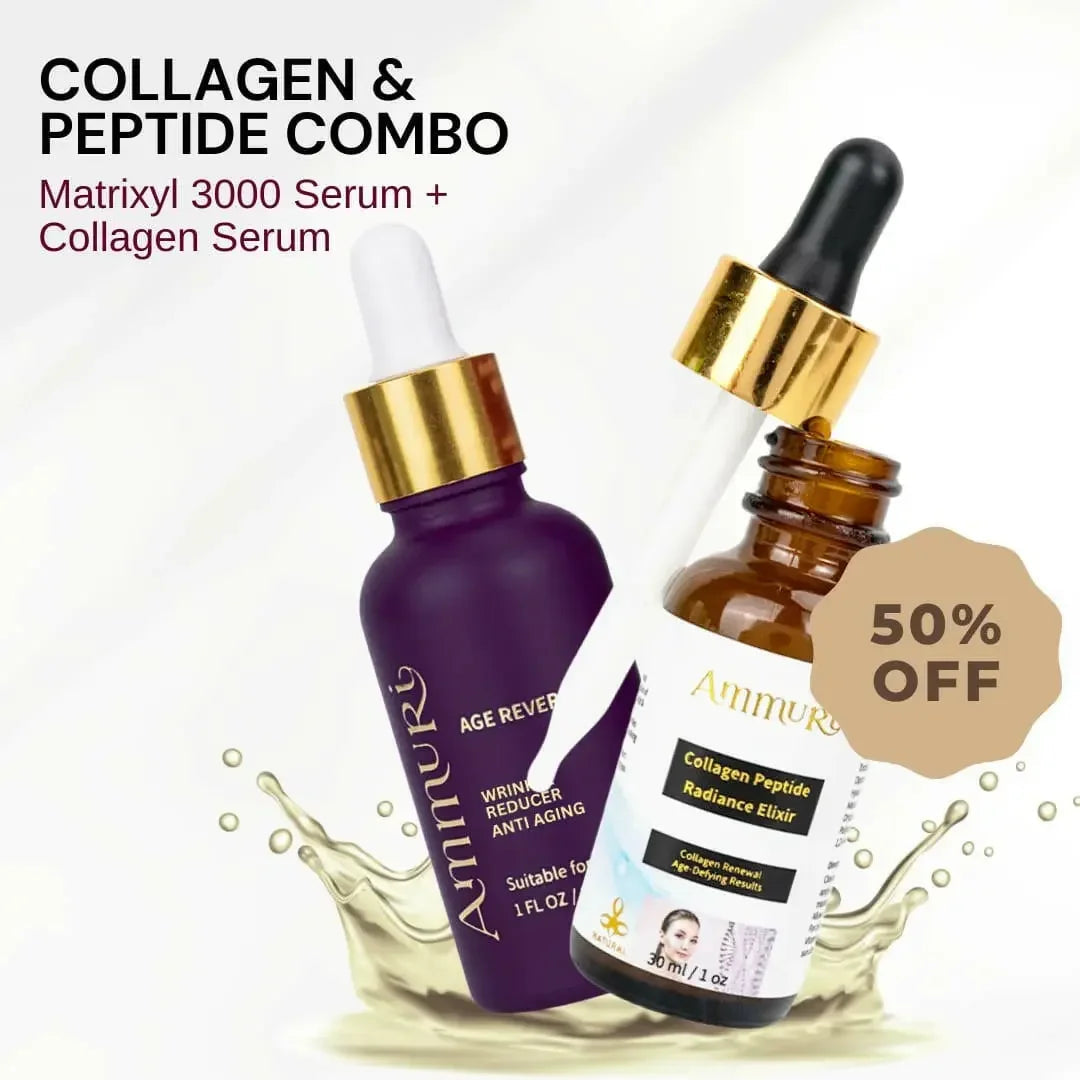 Collagen Peptide Skincare Elixir Set for Firming & Youthful Skin | Ammuri-3