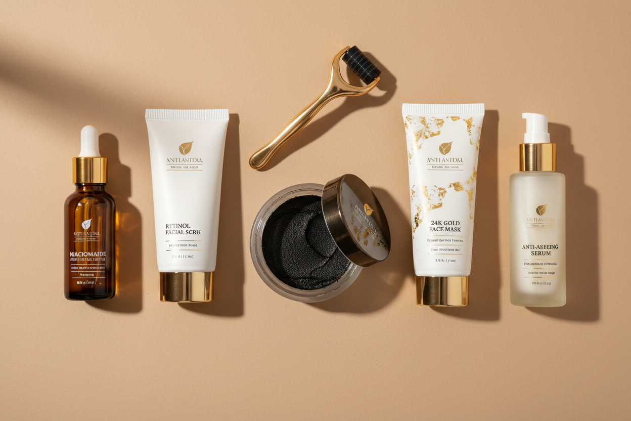 Anti-Ageing Skincare Set for Fine Lines & Wrinkles – 30+