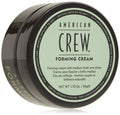 American Crew Forming Cream 50g tub shown at an angle, green label reading Forming Cream, net weight 1.75oz/50g