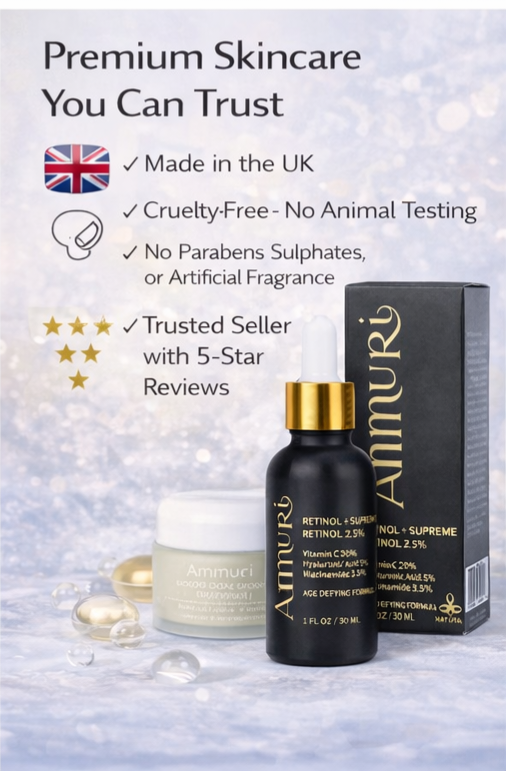 Retinol Supreme 2.5% Serum for Anti-Ageing & Age-Defying Skin | Ammuri - additional view 5